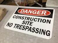 Construction Site Sign 24" x 18"