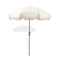6.5' Beach Umbrella with Fringe