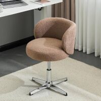 Small Swivel Desk Chair without Wheels