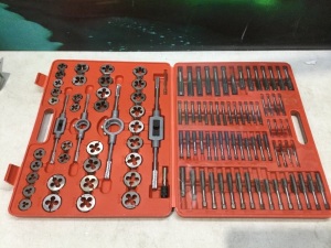 Tap and Die Combination Set with Case