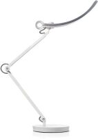 BenQ e-Reading LED Desk Lamp with Swing Arm, Auto-Dimming and Hue Adjustment, No Screen Glare, Eye Care, Perfect for Designers, Engineers, Architects, Reading, Office - Silver - Appears New