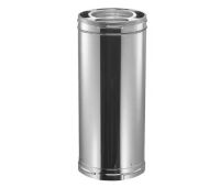 DuraVent DuraPlus All-Fuel Chimney 6in. X 36in. Diameter Chimney Pipe, Stainless Steel