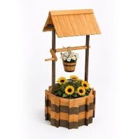 VINGLI 22-in W Wooden Wishing Well