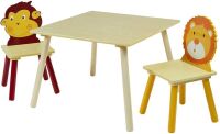 Wooden Kids Table & Chairs