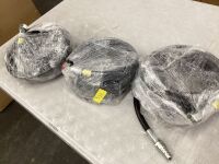 Lot of (3) High Pressure Air Hose
