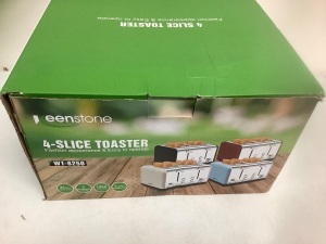 Eestone 4-Stone Toaster, Appears New, Sold as is