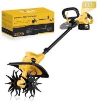 Geveelife Cordless Tiller Cultivator