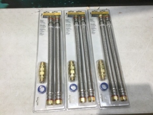 Lot of (3) Everbilt Electric Water Heater Installation Kit&nbsp;