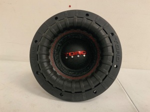 Toro Tech Fierce 8 Subwoofer, E-Commerce Return, Sold as is