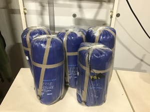 Lot of (5) Forbidden Road KG-200 Sleeping Bags