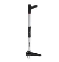 Husky 40 in. Stainless Steel Claw Garden Weeder with Slide Release Ejector and Trigger Handle