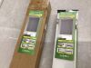 No Drill Motorized Blinds with Remote, White, 34" x 72" - 3