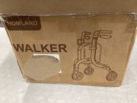 HOMLAND Foldable 3 Wheel Walker