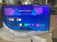 Samsung 98 Inch Class QLED 4K TV - Lines in Screen, Darker on Left Side