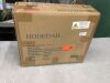 2-Drawer Black Nightstand - 2