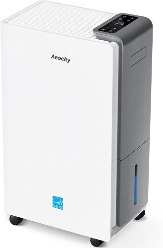 AEOCKY 5500 Sq.Ft Energy Star Dehumidifier, Max 80 Pint, Drain Hose