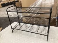 3 Tier Wire Shoe Rack