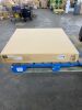Hampton Bay Leyton 36 in. W x 12 in. D x 36 in. H Ready to Assemble Plywood Slim Shaker Wall Kitchen Cabinet in Ink Blue - 2