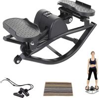 Lateral Rocking Fitness Stepper Home Workout Machine