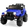 12V Kids Ride-On Truck Car Toy w/ 3 Speeds, LED, Remote, Bluetooth&nbsp;