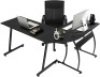 GreenForest L Shaped Corner Computer Desk. Appears New