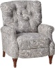 Lane Home Furnishings Hi Leg Recliner Greystone. NEw Blemish. SEE PICTURES. Needs some stitching repair