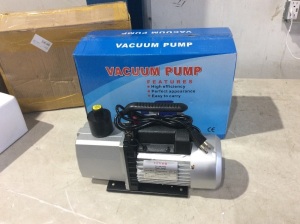 Vacumaster Economy Vacuum Pump, 2-stage 8 Cfm Rotary Vane 1/2acme Inlet 