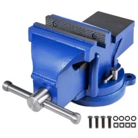 VEVOR&nbsp;6 inch&nbsp;360-Degree Rotation Heavy Duty 40lbs Bench Vise Cast Iron&nbsp;