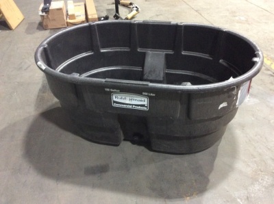 Rubbermaid Stock Tank, 25 inH x 58 inL x 39 inW