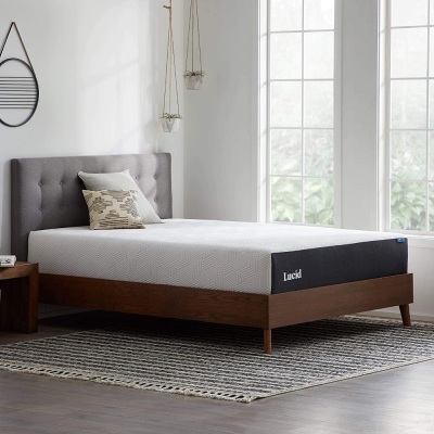 Lucid 12" Gel Memory Foam Mattress 