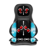 Air Compression Shiatsu Neck & Back Massager Seat w/ Heat, Rolling Massage&nbsp;