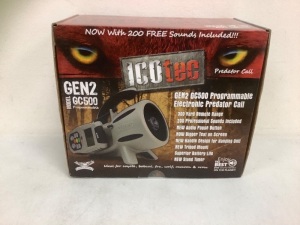 IcoTec Gen2 Predator Call, Powers Up, E-Commerce Return, Sold as is