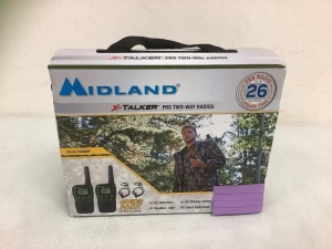 Midland Two Way Radios, E-Commerce Return, Sold as is