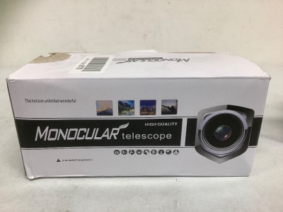 Viajero Monocular Telescope, E-Commerce Return, Sold as is