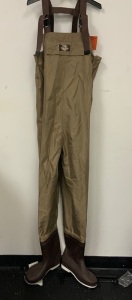 White River Fly Shop Felt Sole Waders for Men, 10 Regular, E-Commerce Return, Sold as is