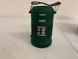 Nebo Popup Lantern/Flashlight, E-Commerce Return, Sold as is