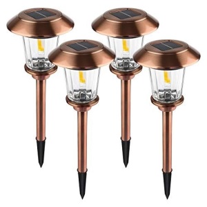 Otdair Solar Pathway Lights, 4 Pack