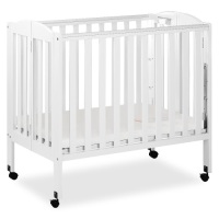 Dream On Me 3-in-1 Folding Portable Mini Crib, White. New with Blemish. SEE PICTURES