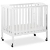 Dream On Me 3-in-1 Folding Portable Mini Crib, White. New with Blemish. SEE PICTURES