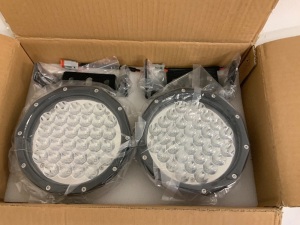 EXZEIT 7 Inch Led Driving Lights, Appears New, Sold as is