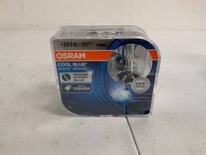 OSRAM Xenarc Cool Blue Boost D1S Xenon Car Headlight Bulbs, Appears New, Sold as is