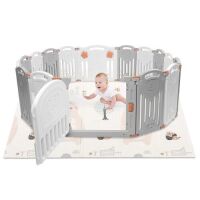 Kidsclub 16 Panel Foldable Play Pen&nbsp;
