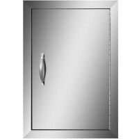 VEVOR Vertical Single BBQ Door Stainless Steel,&nbsp;14W x 20H in