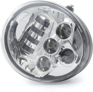 Chrome LED Protector Headlight Fit for Harley Davidson V-Rod VRSCA VRSCF