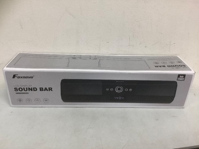 Foxnovo Sound Bar, E-Comm Return