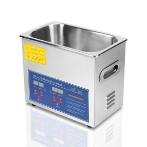 VEVOR Stainless Steel Industry Ultrasonic Cleaner 3L Heated with Timer