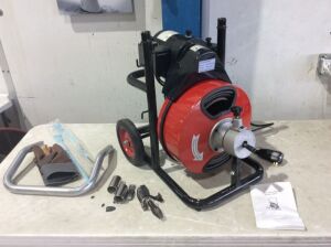 Drain Cleaning Machine - Handle Needs Repair