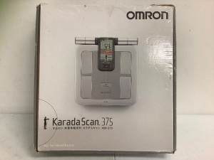 Omron KARADA Scan Body Composition & Scale, Appears New, Powers Up, Sold as is