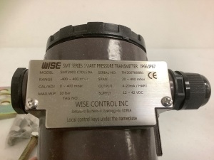 Wise Smart Pressure Transmitter, E-Commerce Return, Sold as is