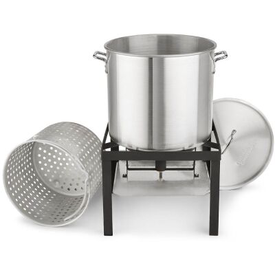 Outdoor Gourmet 60 qt Low Country Boil Kit with Strainer